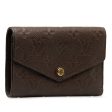 Brown Louis Vuitton Monogram Empreinte Portefeuille Curieuse Wallet Sale