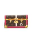 Brown Louis Vuitton Monogram Summer Trunks Pochette Crossbody Bag Online Sale