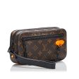 Brown Louis Vuitton Monogram Solar Ray Pochette Volga Clutch Bag Online