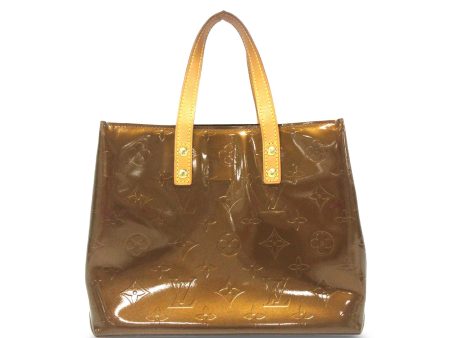 Brown Louis Vuitton Monogram Vernis Reade PM Handbag Discount