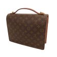 Brown Louis Vuitton Monogram Monceau 28 Satchel For Discount