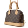 LOUIS VUITTON Alma Brown M53152 Monogram Size BB Discount