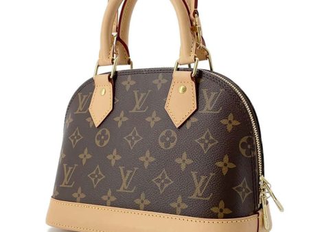 LOUIS VUITTON Alma Brown M53152 Monogram Size BB Discount