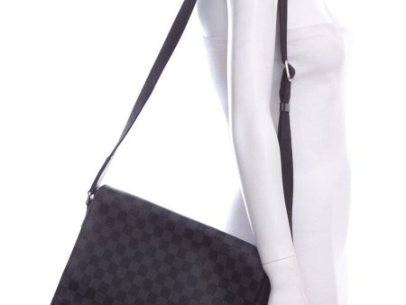 Louis Vuitton 2010 Daniel Graphite Damier Handbag Online