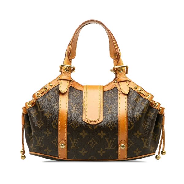 Brown Louis Vuitton Monogram Theda PM Handbag For Discount