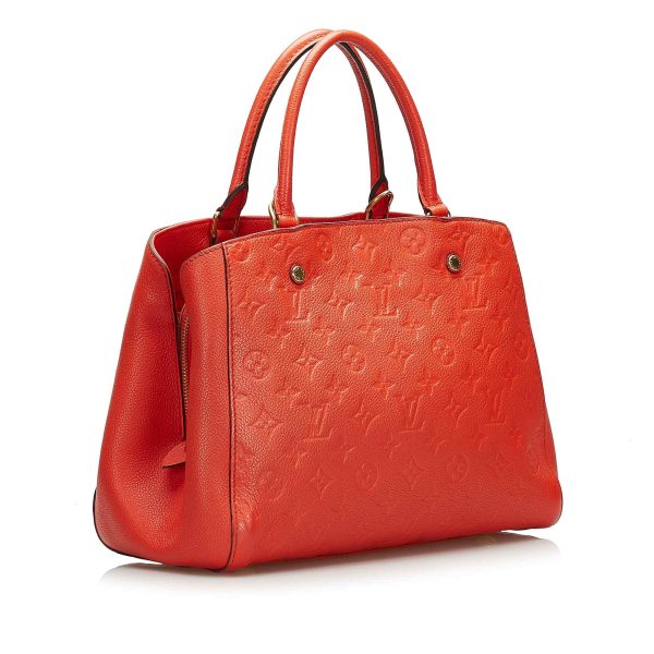 Louis Vuitton  Monogram Empreinte Montaigne MM Satchel Bag () Sale