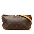 Brown Louis Vuitton Monogram Trotteur Crossbody Bag on Sale