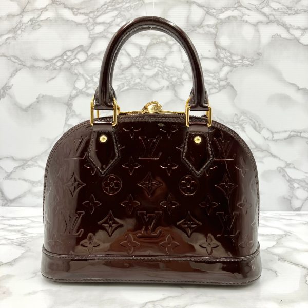 LOUIS VUITTON Alma BB vernis For Sale