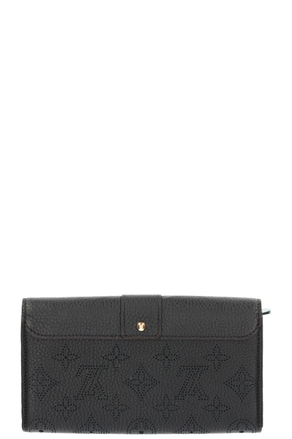 LOUIS VUITTON Amelia Wallet Black Hot on Sale