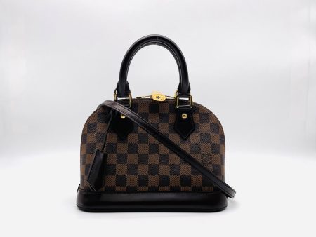 LOUIS VUITTON Alma BB Damier Brown Online now