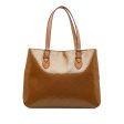 Brown Louis Vuitton Monogram Vernis Brentwood Tote Bag Online Hot Sale