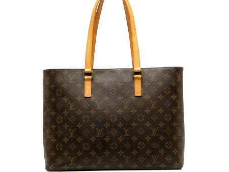 Brown Louis Vuitton Monogram Luco Tote Bag Fashion