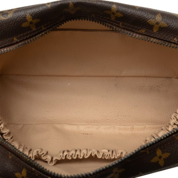 Brown Louis Vuitton Monogram Trousse Toilette 28 Clutch Bag Cheap