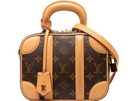 Brown Louis Vuitton Monogram Valisette BB Satchel on Sale