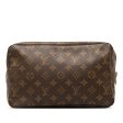 Brown Louis Vuitton Monogram Trousse Toilette 28 Clutch Bag Cheap