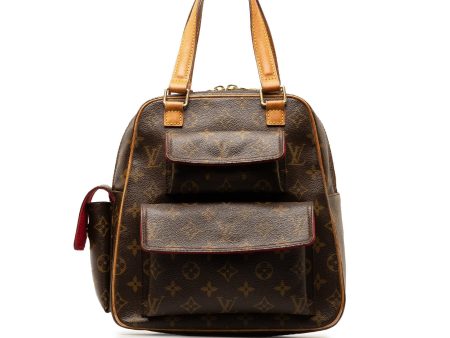 Brown Louis Vuitton Monogram Excentri-Cite Handbag Online now