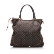 Louis Vuitton  Monogram Mini Lin Besace Angele Satchel Bag () Fashion