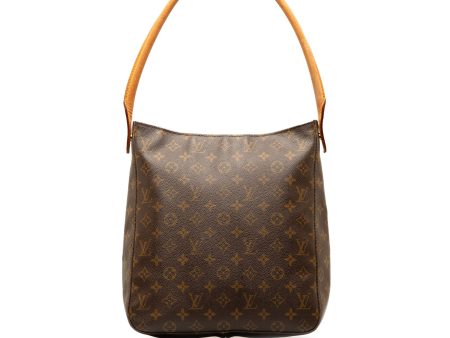 Brown Louis Vuitton Monogram Looping GM Shoulder Bag For Cheap