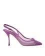 Dolce & Gabbana  Miss Sicily Slingback Pumps in Purple Online