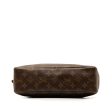 Brown Louis Vuitton Monogram Trousse Toilette 28 Pouch Online now