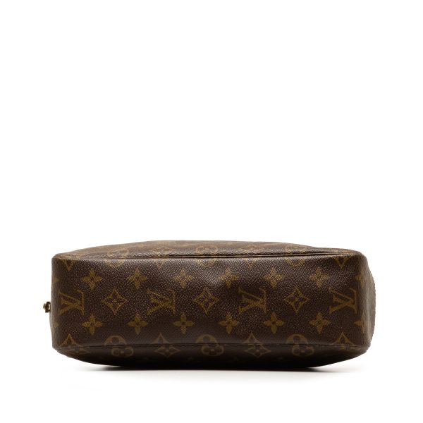 Brown Louis Vuitton Monogram Trousse Toilette 28 Pouch Online now