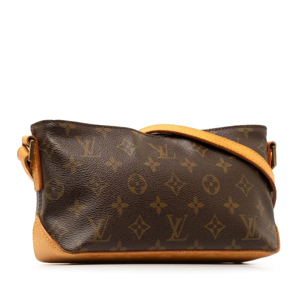 Brown Louis Vuitton Monogram Trotteur Crossbody Bag on Sale