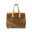 Brown Louis Vuitton Monogram Vernis Reade PM Handbag Discount