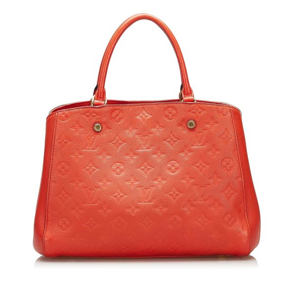 Louis Vuitton  Monogram Empreinte Montaigne MM Satchel Bag () Sale