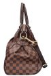 LOUIS VUITTON 2010 Trevi Handbag Damier Ebene Canvas For Cheap