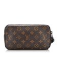 Brown Louis Vuitton Monogram Solar Ray Pochette Volga Clutch Bag Online