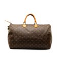 Brown Louis Vuitton Monogram Speedy 40 Boston Bag Online