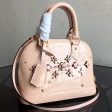 Louis Vuitton Alma BB Tote Bag Monogram Vernis Rose Ballerine Cheap