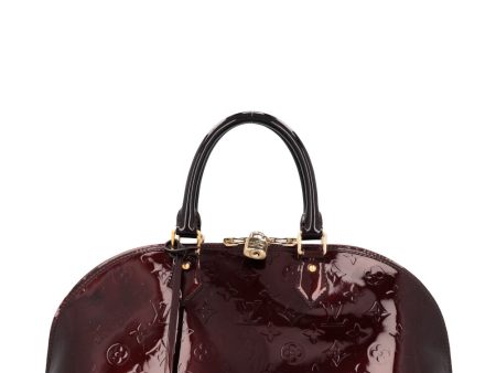 LOUIS VUITTON Alma GM Vernis Amarante Online