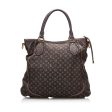 Louis Vuitton  Monogram Mini Lin Besace Angele Satchel Bag () Fashion