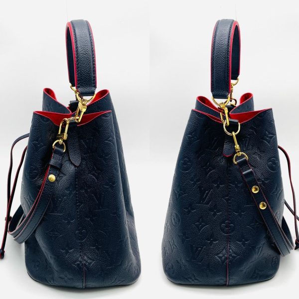 LOUIS VUITTON Amplant Neo Noe Leather Navy For Cheap