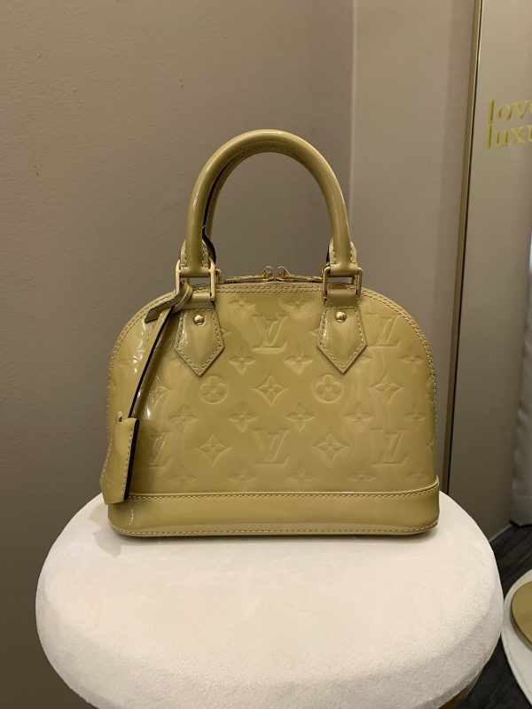 Louis Vuitton Alma BB Galet Patent Supply