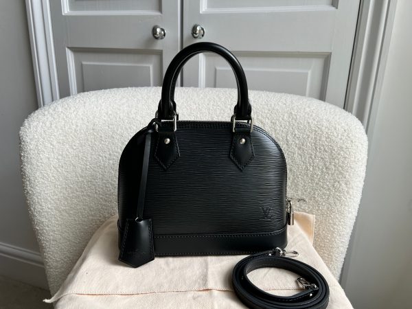 Louis Vuitton Alma BB Black Epi Sale