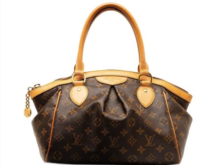 Brown Louis Vuitton Monogram Tivoli PM Handbag Online now