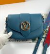 Louis Vuitton Bags PONT 9 SOFT PM blue Discount