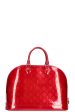 LOUIS VUITTON Alma GM Vernis Rouge Hot on Sale