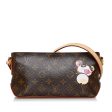 Brown Louis Vuitton x Takashi Murakami Monogram Panda Trotteur For Cheap