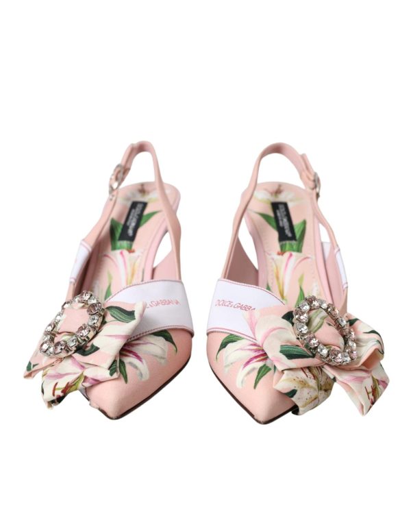 Dolce & Gabbana  Floral Slingback Pumps Online