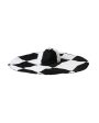 Dolce & Gabbana  Checkerboard Sun Hat Black White For Discount