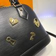 Louis Vuitton Alma BB Epi Leather Love Lock Edition Black For Discount