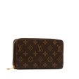 Brown Louis Vuitton Monogram Zippy Wallet Online now