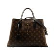 Brown Louis Vuitton Monogram Flower Tote Satchel Online