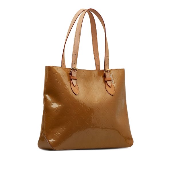 Brown Louis Vuitton Monogram Vernis Brentwood Tote Bag Online Hot Sale