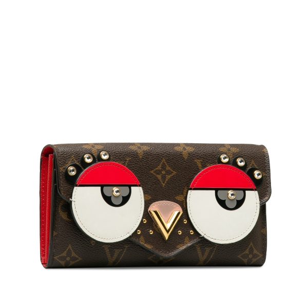 Brown Louis Vuitton Monogram Valentines Bird Sarah Wallet Online Hot Sale