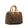 Brown Louis Vuitton Monogram Speedy 25 Boston Bag For Sale