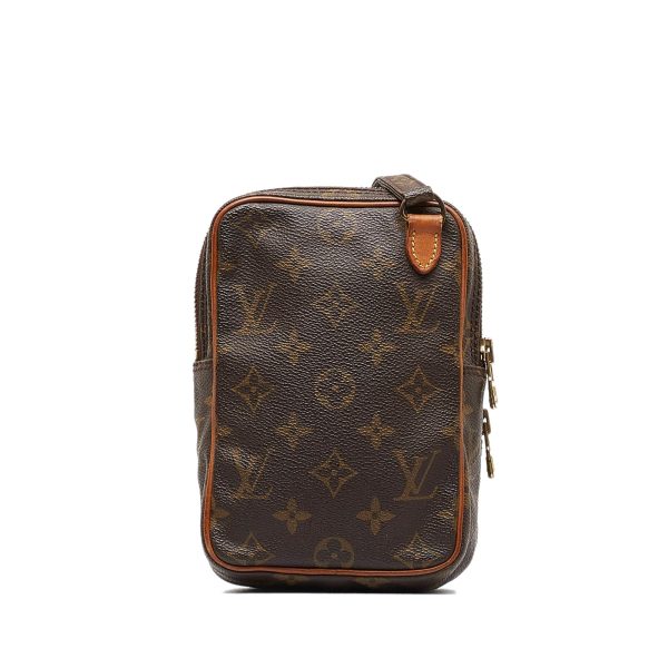 Brown Louis Vuitton Monogram Mini Amazone Crossbody Bag Cheap